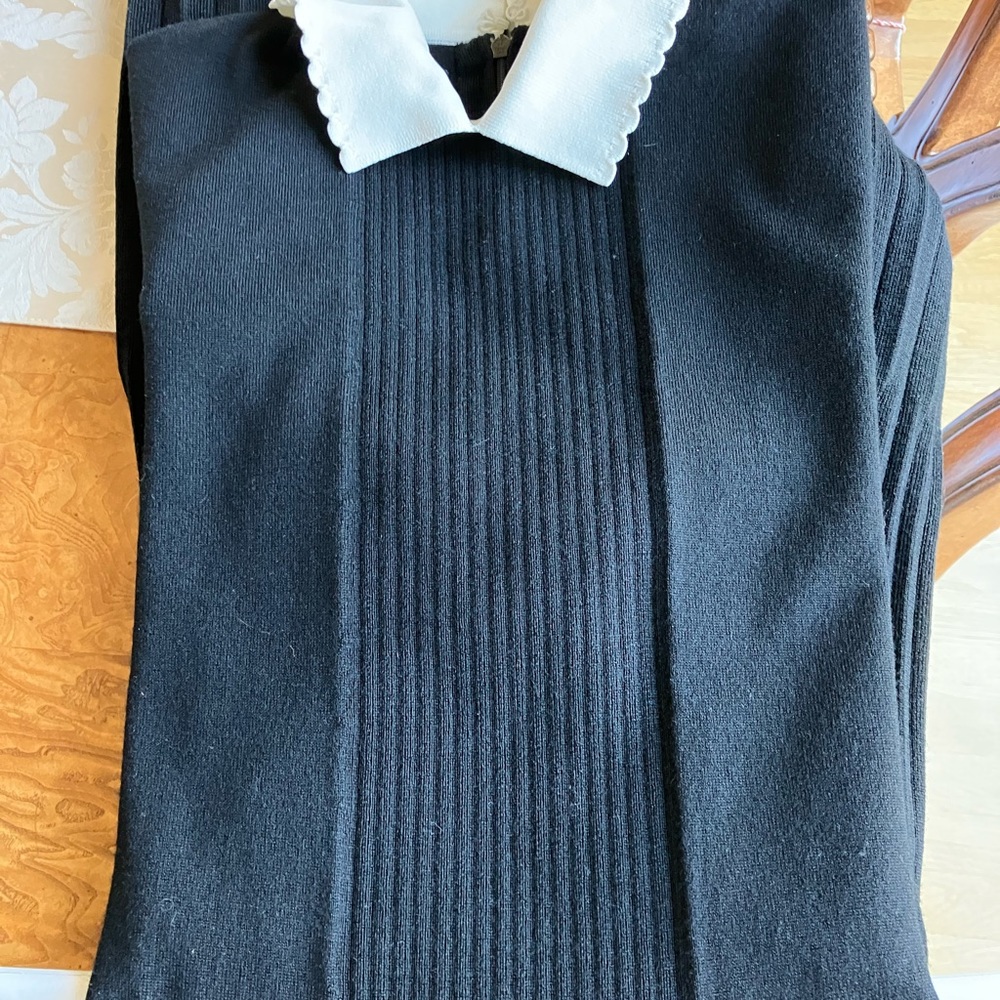 Tory Burch black and white knit dress - Picture 6 of 10